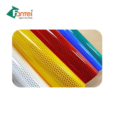 برچسب ایمنی ترافیک PVC رول های فینیلی بازتاب دهنده