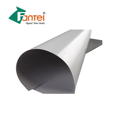 500X500 340 گرمی پی وی سی در فضای باز رول رول خاکستری 5 متری خود تمیز شونده