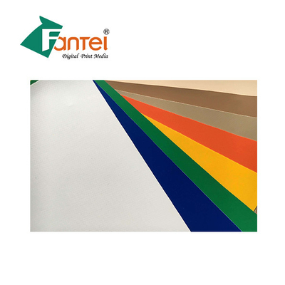450GSM 500DX500D PVC بنر برزنتی ضد آب پلی استر مقاوم در برابر پارگی